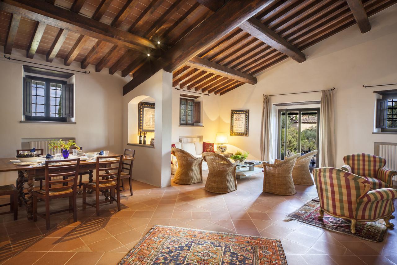 Villa Privata Per Famiglie O Amici Barberino Val d'Elsa Bagian luar foto