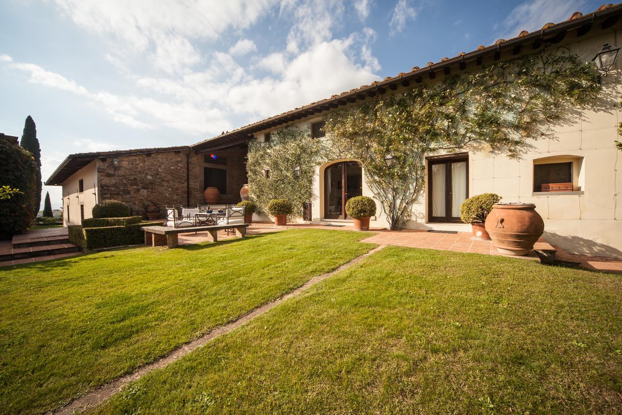 Villa Privata Per Famiglie O Amici Barberino Val d'Elsa Bagian luar foto