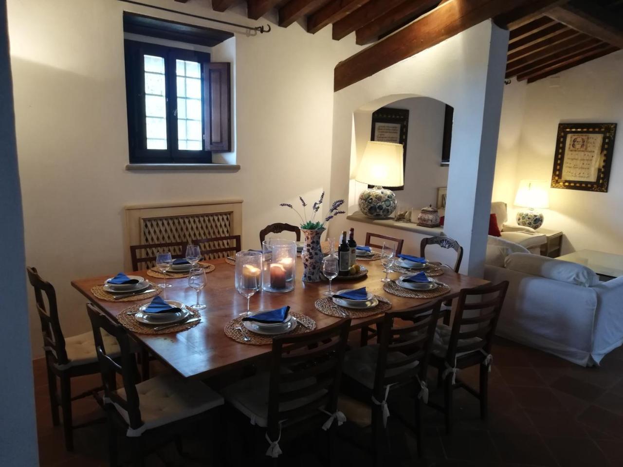 Villa Privata Per Famiglie O Amici Barberino Val d'Elsa Bagian luar foto